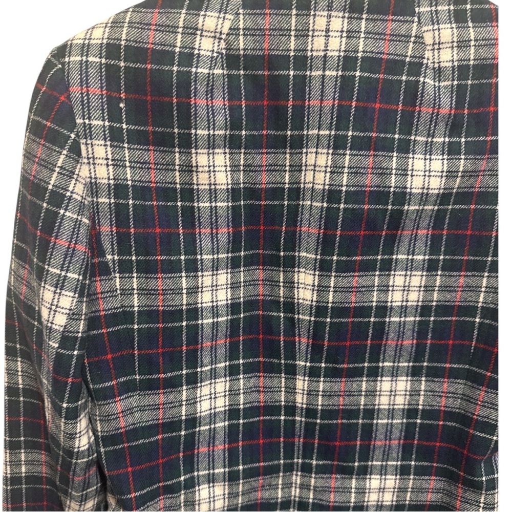 Classic Vintage Pendleton Plaid Wool Blazer, Size 12 - Picture 10 of 11